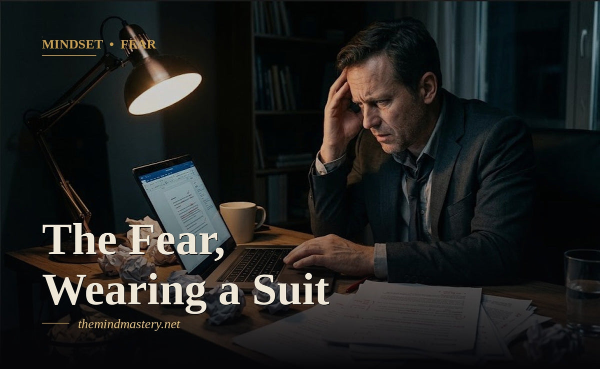 The Fear Wearing a Suit