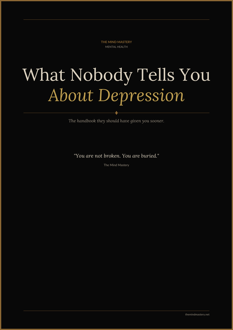 What Nobody Tells You About Depression cover